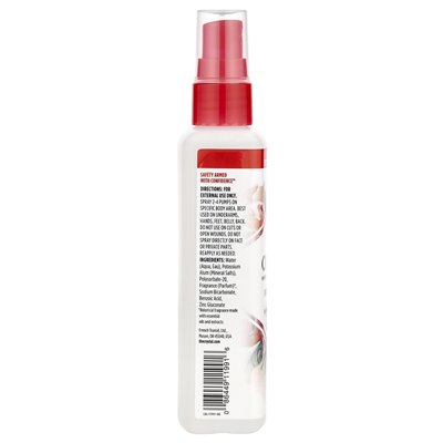 Kryształ, spray dezodorantowy wzbogacony w minerały, granat, 4 fl oz (118 ml)