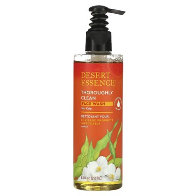 Desert Essence, Gründlich Reinigendes Gesichtswaschmittel, Meeresalgen, 8,5 fl oz (250 ml)