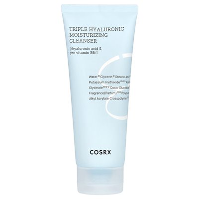 COSRX, Triple Hialuronic nawilżający czyszczenie, 5,07 Fl Oz (150 ml)