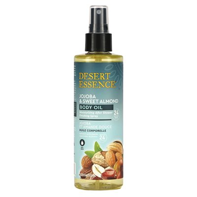 Desert Essence, Olej Jojoba & Słodki Migdał, 8.28 uncji (245 ml)