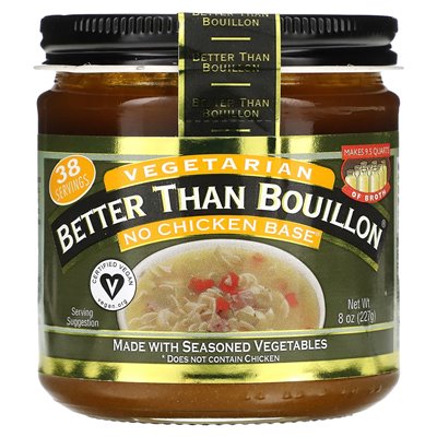 Better Than Bouillon, vegetarische Hühnerbrühe, 8 oz (227 g)