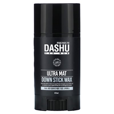 Dashu, For Men, Premium Ultra Mat Down Stick Wax, 40 ml Dashu, For Men, Premium Ultra Mat Down Stick Wax, 40 ml