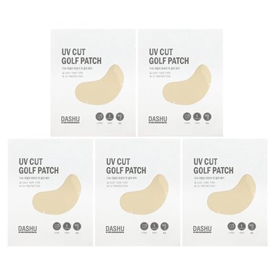 Dashu, UV Cut Golf Patch, 5 par Dashu, UV Cut Golf Patch, 5 par