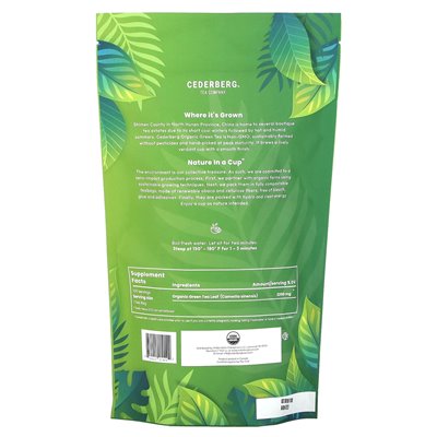 Cederberg Tea Co, Single Estate, Organic Green Tea, 100 Natural Tea Bags, 7.76 oz (220 g)