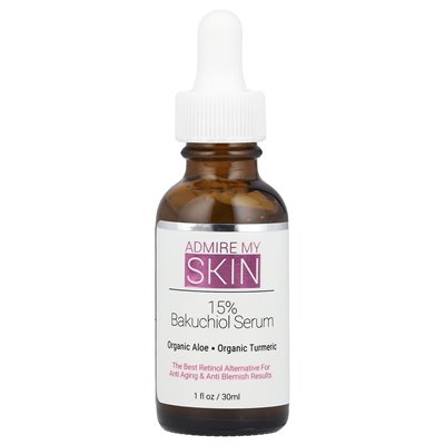 Podziwiaj moją skórę, 15% bakuchiolu, 1 fl oz (30 ml) Podziwiaj moją skórę, 15% bakuchiolu, 1 fl oz (30 ml)