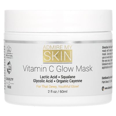 Admire My Skin, Vitamin C Glow Beauty Mask, 2 Fl Oz (60 ml)