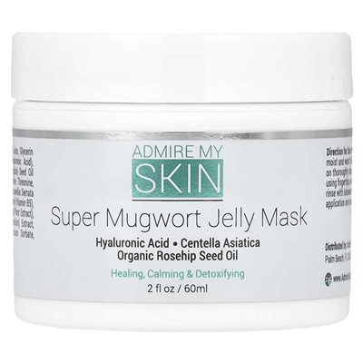 Podziwiaj moją skórę, super Mugwort Jelly Beauty Mask, 2 Fl Oz (60 ml)