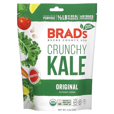 Brad's Plant, Knuspriger Grünkohl, Original, 2 oz (57 g)