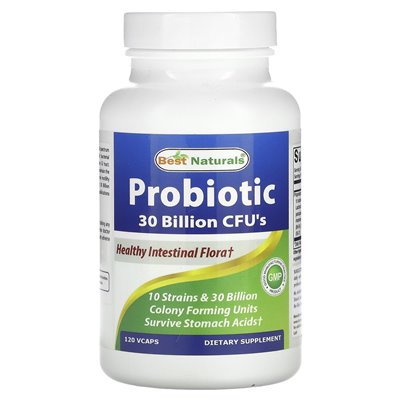 Best Naturals, Probiotic, 30 Billion CFU, 120 VCAPS