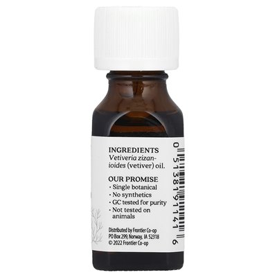 Aura Cacia, Czysty Olejek Eteryczny, Vetiver, 0.5 uncji fl (15 ml) Aura Cacia, Czysty Olejek Eteryczny, Vetiver, 0.5 uncji fl (15 ml)