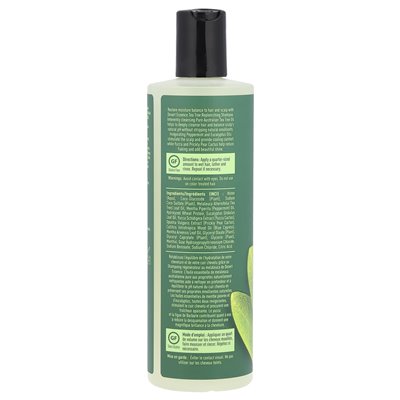 Pustynna esencja, szampon uzupełniający drzewo herbaciane z mięty pieprzowej i jukce, 12,7 fl oz (375 ml) Pustynna esencja, szampon uzupełniający drzewo herbaciane z mięty pieprzowej i jukce, 12,7 fl oz (375 ml)