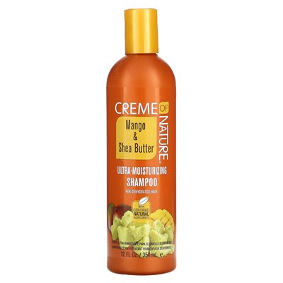 Creme Of Nature, Ultra-Moisturizing Shampoo, Mango & Shea Butter, 12 fl oz (354 ml) Creme Of Nature, Ultra-Moisturizing Shampoo, Mango & Shea Butter, 12 fl oz (354 ml)