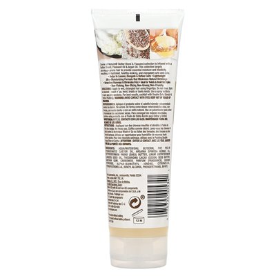 Krem natury, mieszanki masła i siemienia lnianego, podwójnego obowiązku, wydłużania i definiowania galaretki, 8,4 fl oz (248 ml)