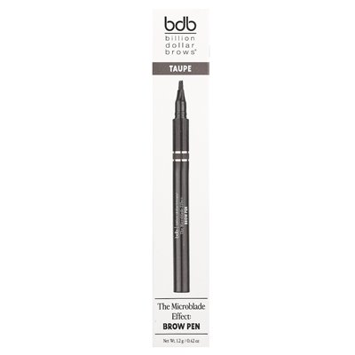 Billion Dollar Beauty, Billion Dollar Brows, Microblade Effect: Brows, Taupe, 0.42 oz (1.2 g) Billion Dollar Beauty, Billion Dollar Brows, Microblade Effect: Brows, Taupe, 0.42 oz (1.2 g)