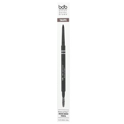 Billion Dollar Beauty, Billion Dollar Brows, Point Brows: Mikro-Augenbrauenstift, Taupe, 0,002 oz (0,06 g)