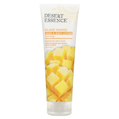 Desert Essence, Hand and Body Bals, Island Mango, 8 Fl Oz (237 ml)