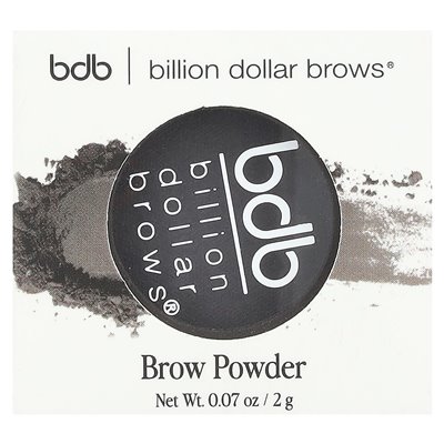 Beauty o wartości miliarda dolarów, brwi o wartości miliarda dolarów, proszek do brwi, Raven, 0,07 uncji (2 g) Beauty o wartości miliarda dolarów, brwi o wartości miliarda dolarów, proszek do brwi, Raven, 0,07 uncji (2 g)