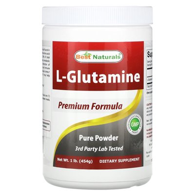 Best Naturals, L-Glutamin, 1 lb (454 g)