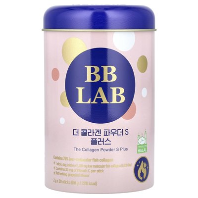 BB Lab, The Collagen Powder S Plus, 30 patyków, 2 g każdy