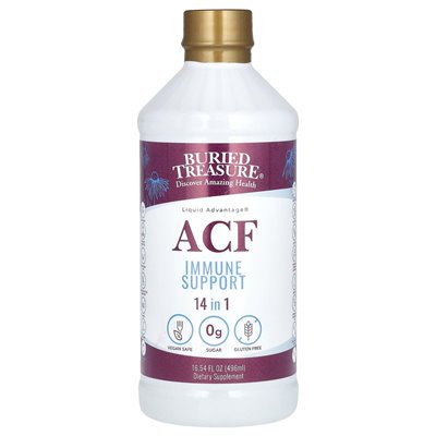 Pochowany skarb, Liquid Advantage, ACF odporność odpornościowa, 16,54 Fl Oz (496 ml) Pochowany skarb, Liquid Advantage, ACF odporność odpornościowa, 16,54 Fl Oz (496 ml)