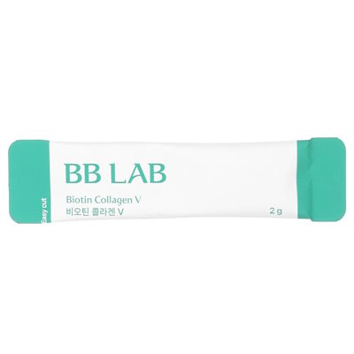 BB Lab, Biotin Colagen V, 30 pakietów, 2 g każdy BB Lab, Biotin Colagen V, 30 pakietów, 2 g każdy