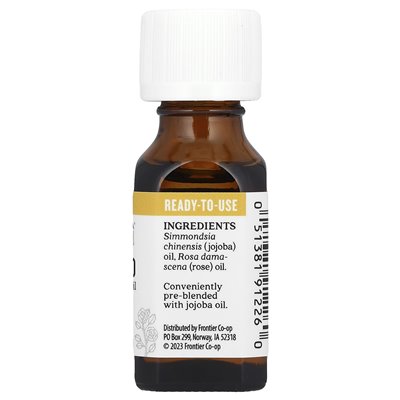 Aura Cacia, Pure Essential Oil in Jojoba Oil, Rose Otto , 0.5 fl oz (15 ml) Aura Cacia, Pure Essential Oil in Jojoba Oil, Rose Otto , 0.5 fl oz (15 ml)