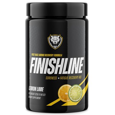6.00 run, finish, soreness + fatigue recovery aid, lemon lime, 11.46 oz (325 g)