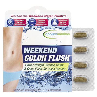 Applied Nutrition, Weekend Colon Flush®, 16 tabletek