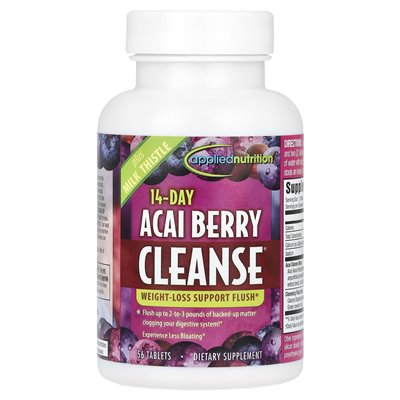 Applied Nutrition, 14-Day Acai Berry Cleanse®, 56 Tablets