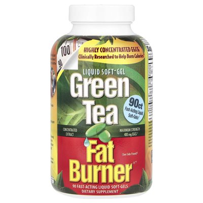 Applied Nutrition, Green Tea Fat Burner®, 90 Fast Acting Liquid Soft Irons
