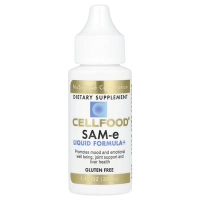 CellFood, płynna formuła SAM-E, 1 Fl Oz (30 ml)
