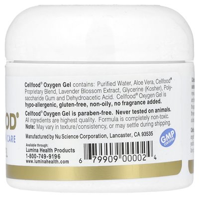 CellFood, Oxygen Gel, 2 fl Oz (59 ml)