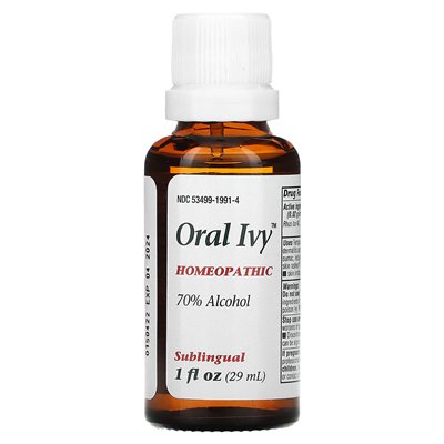 Bolericke & Tafel, oral ivy, 1 fl Oz (29 ml)