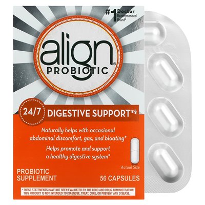 Balance Probiotics, 24/7 Digestive Support, Probiotic Supplement, 4mg, 56 Capsules