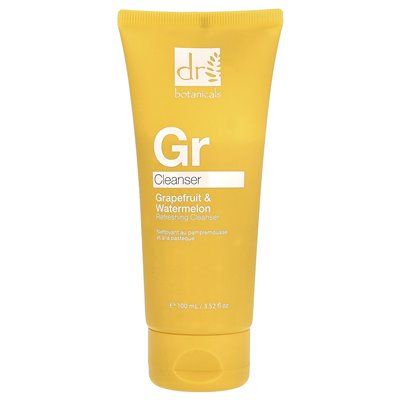 Dr Botanicals, Refreshing Cleanser, Grapefruit & Watermelon, 3.38 fl oz (100 ml)