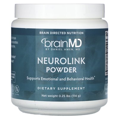 Brainmd, Neurolink Powder, 0,25 funtów (114 g)