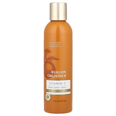 Avalon Organics Vitamin C Cleansing Gel 6 Fl Oz (177 ml)