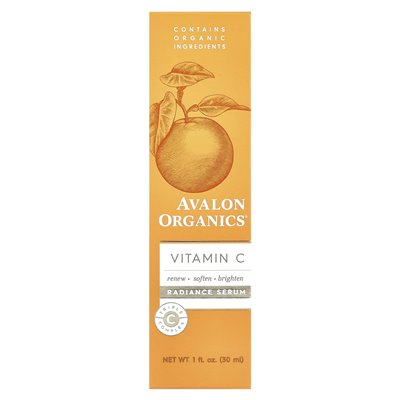 Avalon Organics, Vitamin C, Radiance Serum, 1 Fl Oz (30 ml)
