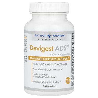 Arthur Andrew Medical, Devigest Ads, Advanced Trawestive Support, 90 kapsułek