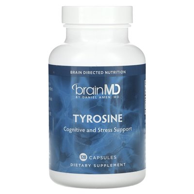 Brainmd, Tyrosin, 120 Kapseln