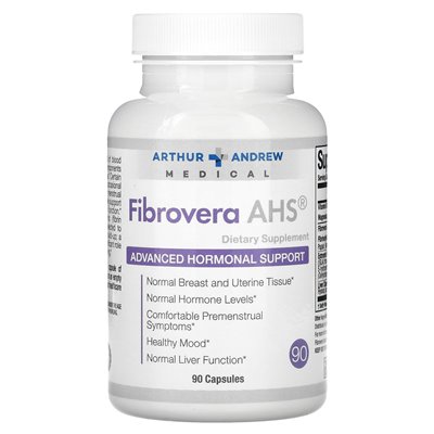 Arthur Andrew Medical, Fibrovera AHS, Advanced Hormonal Support, 90 kapsułek