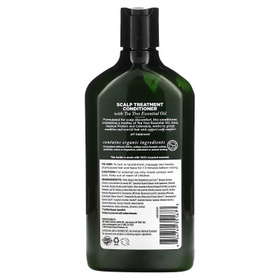 Avalon Organics, Conditioner, Cederer, Tree Tree, 11 uncji (312 g)