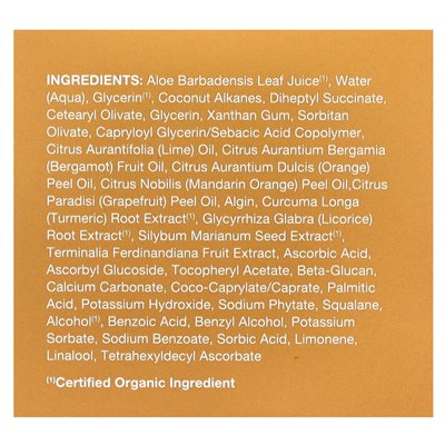 Avalon Organics, witamina C, krem ​​żelowy, 1,7 uncji (48 g)