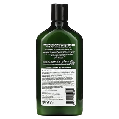 Avalon Organics, Condither, wzmacniający mięta pieprzowy, 11 Fl Oz (312 ml)