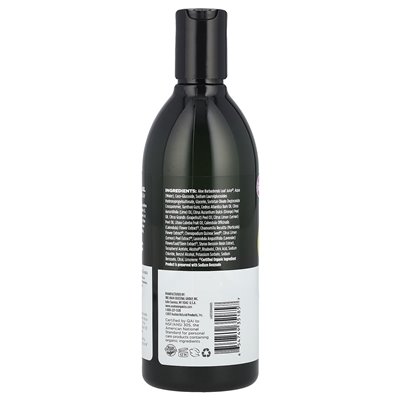 Avalon Organics, Bath &amp Presh Shower Gel, orzeźwiająca cytryna, 12 flory (355 ml)