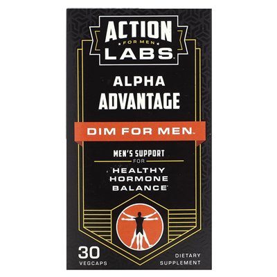 Action Labs, Alpha Advantage, Dim für Männer, 30 vegetarische Kapseln