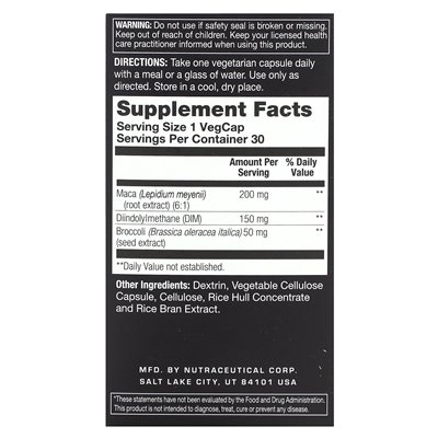 Action Labs, Alpha Advantage, Dim for Men, 30 Vegcaps