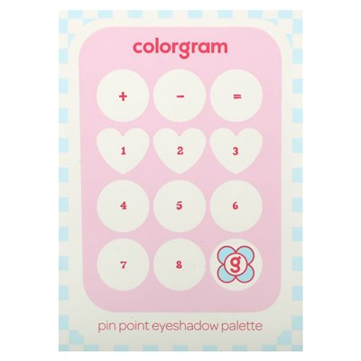 Colorgram, paleta cieni do powiek pinowych, 02 Pink + Mauve  miłość, 0,34 uncji (9,9 g)