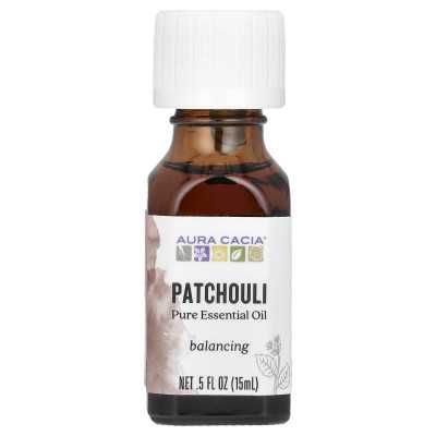 Aura Cacia, Czysty Olejek Eteryczny, Paczula, 0,5 uncji fl (15 ml) Aura Cacia, Czysty Olejek Eteryczny, Paczula, 0,5 uncji fl (15 ml)