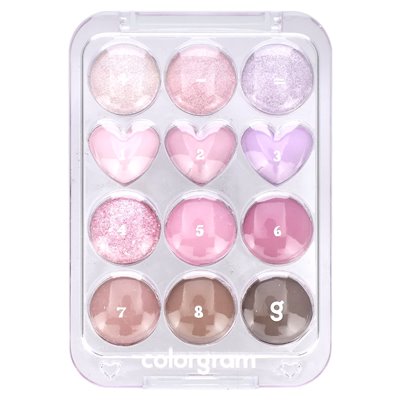 Colorgram, Pin-Lidschattenpalette, 03 Pink + Lavender Love, 0,31 oz (8,9 g)